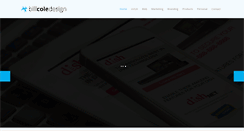 Desktop Screenshot of billcoledesign.com